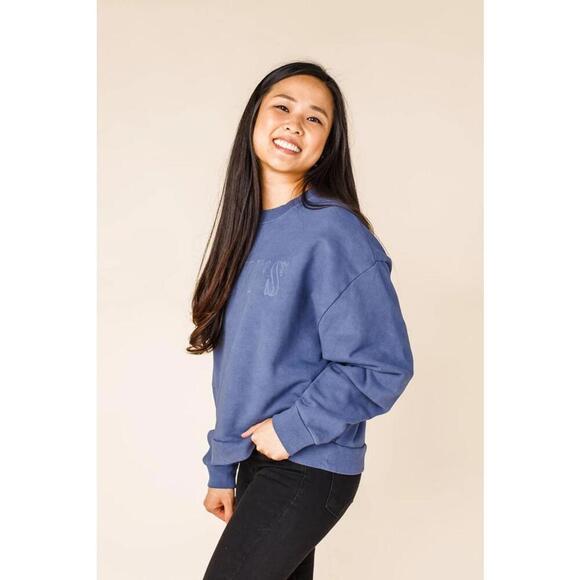 Levi's Womens Diana Crewneck Sweatshirt Size S - Picture 2 of 3